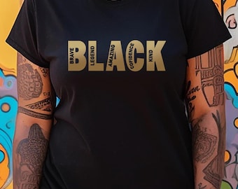 Black Empowerment Shirt Melanin Power Pride Tee