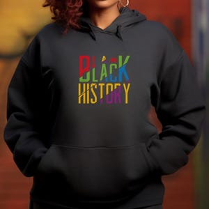 I Am Black History Hoodie, Black History Hoodie, Black Pride Hoodie ,Black History Month Hoodie, Black Power Hoodie,