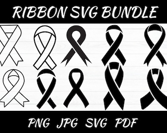 Paquete SVG de cinta: Cricut y Silhouette Crafting (descarga digital)