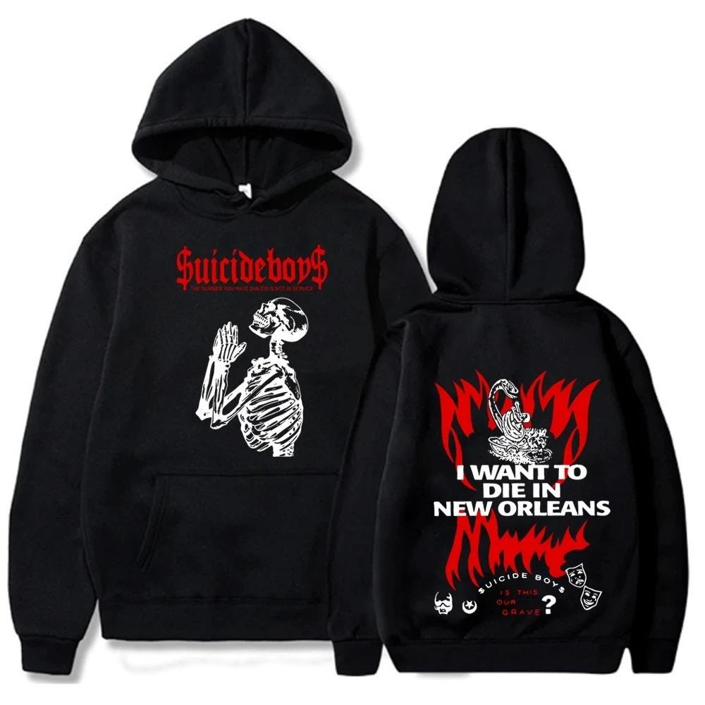 Suicideboys Merch Hoodie Etsy UK