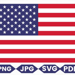 American Flag USA United States Flag | svg png jpg pdf |American Flag png |American Flag svg