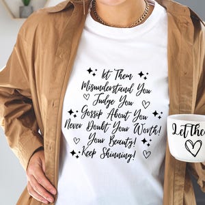 Inspirational Quote SVG: Self Love, Motivational Cut File
