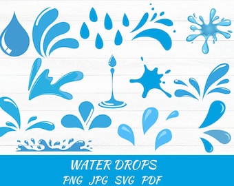 Wassertropfen SVG, Spritzen Design, Wasser Tropfen, Wassertropfen Cricut, Wassertropfen Vektor, Wassertropfen ClipArt, Wassertropfen Cricut, Wassertropfen Cricut