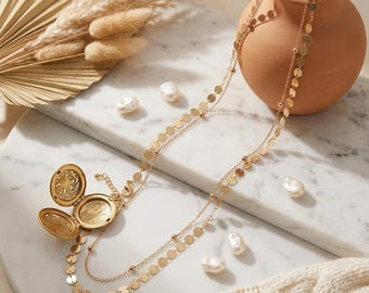 Solid Gold Waist Beads: Elegant Belly Chain, Adjustable Belly Chain, Summer Bikini Body Jewelry, gift for her