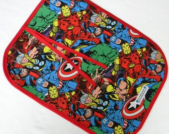 Chalkboard Mat - Superheroes