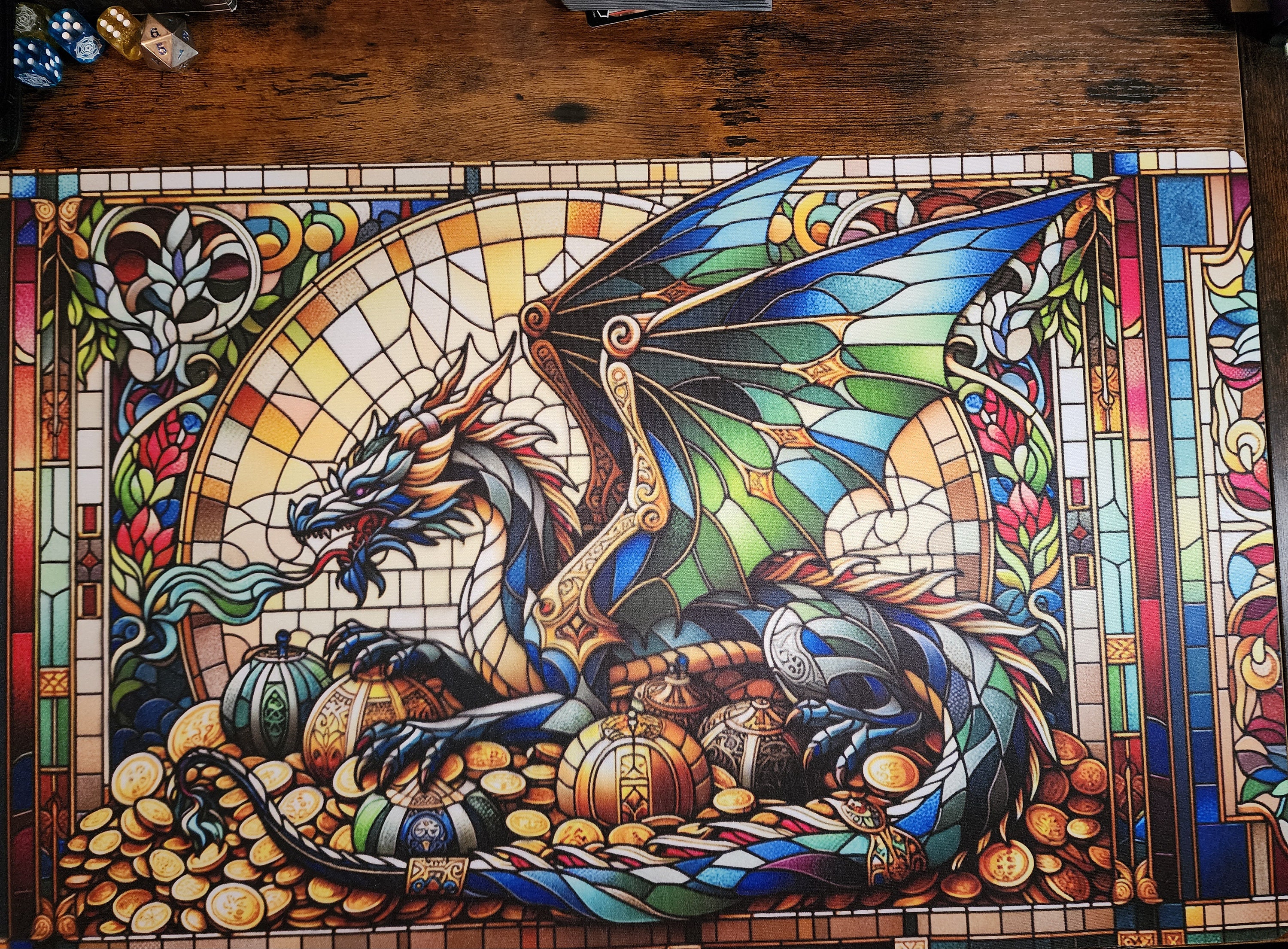 Stained Glass Playmat - Etsy Stained Glass Playmat - Etsy
