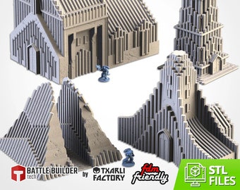 Cult Buildings - Choose One from 4 Multi-Piece Structures | Txarli Factory