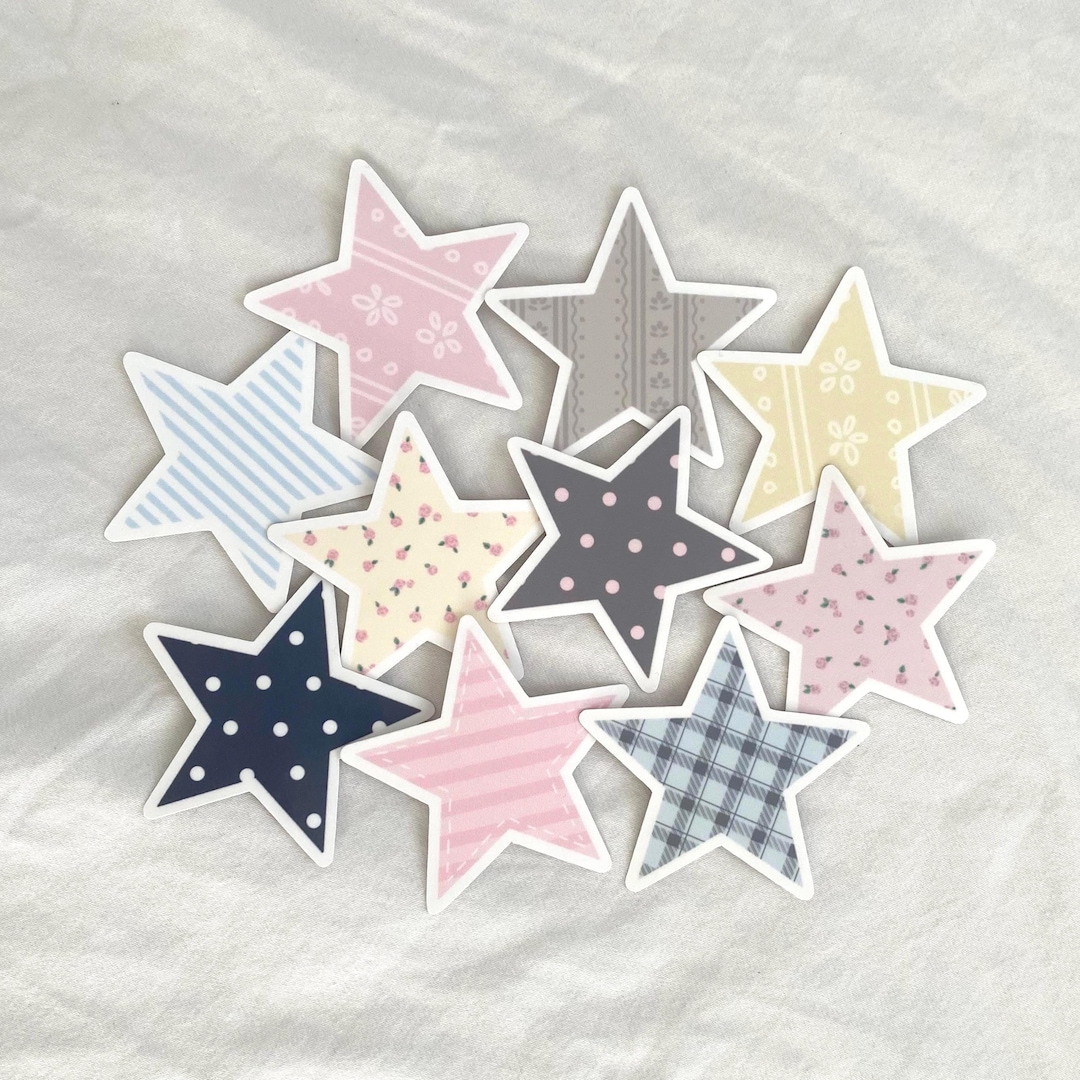 Sticker Star Decrypted The Star Sticker Pack (10 PCS) || Glossy Waterproof Vinyl Stickers - Etsy
