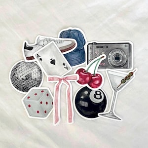 11 PCS The Pinterest Girl Sticker Pack || Waterproof Stickers || Laptop Stickers || Vinyl Stickers