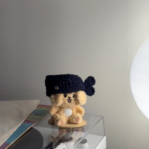 Handmade Crochet 17IRH DK Whale Hat for K-Pop SVT Doll Plushies *kind of fits Doa