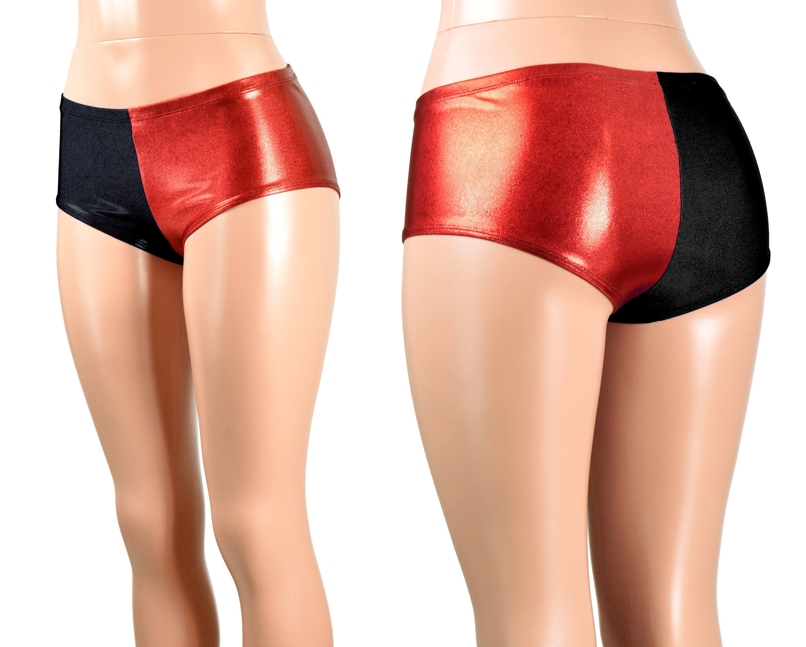 Red and black harley quinn shorts - Porn Pix and harley Red quinn shorts black