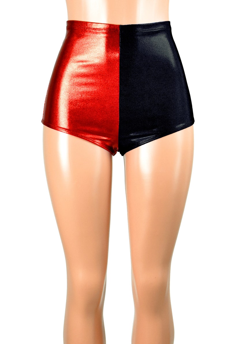 and harley Red quinn shorts black Best free bisexual porn sites