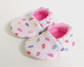 Donuts & Sprinkles Soft Shoes - Made to Order