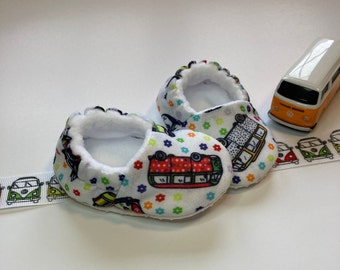 Funky Van Infant Soft Shoes - MADE TO ORDER