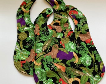 Veggie Harvest Infant, Toddler Drool Bibs