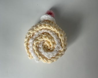 Crochet Pastry Stuffed Toy