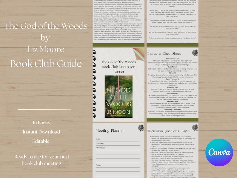 The God of the Woods by Liz Moore, Book Club