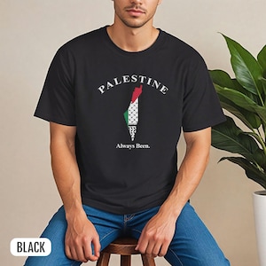 Palästina Karte T-Shirt, Gaza Hoodie, Kriegsende Shirt, Außer Palästina T-Shirt, Solidarity Shirt