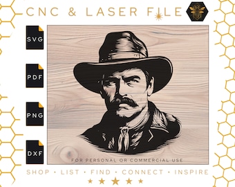 File vettoriale da cowboy / Cowboy / Insegna da cowboy / Decorazioni western da cowboy / Cowboy SVG / Rodeo / Arte e decorazioni western da cowboy / SVG / PDF / DXF / PNG