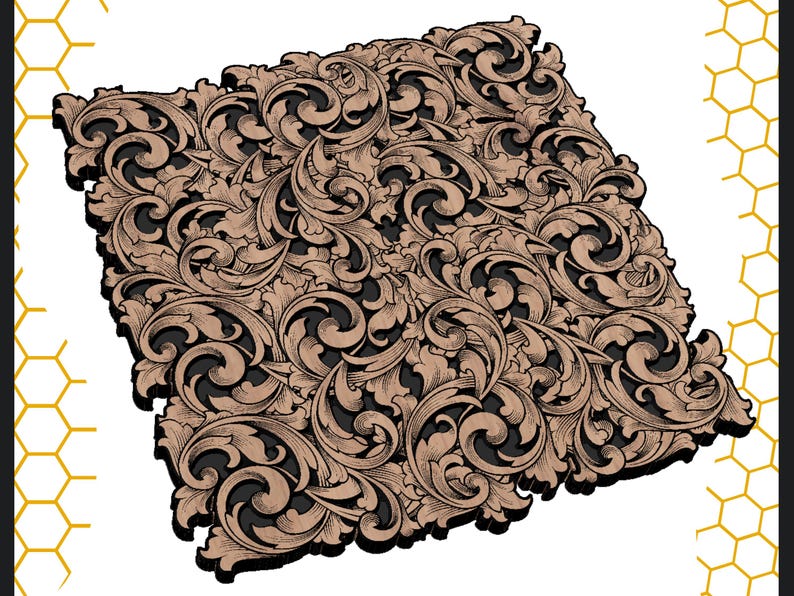 Scroll Pattern SVG | Geometric Patterns SVG File | Detailed Patterns ...