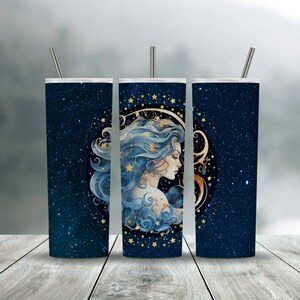 Zodiac Sign 20oz Straight Tumbler