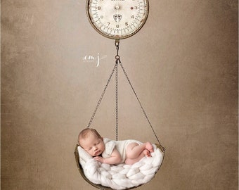 Newborn Scale Digital backdrop, digital backdrop, scale, nuetral, newborn digital drop, Newborn