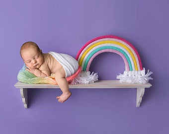 Rainbow Digital backdrop, digital backdrop, rainbow, rainbow baby girl, newborn digital, newborn backdrop, newborn background