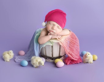 Rainbow Bucket Digital backdrop,  easter Rainbow digital backdrop, Rainbow, bucket, Easter digital, newborn backdrop, newborn background
