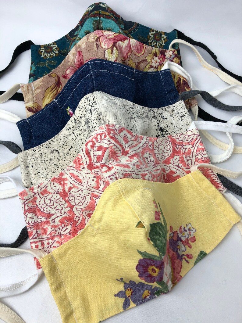 Face Masks/ Limited Edition/ Lined Cotton/ Double Layer/ Etsy