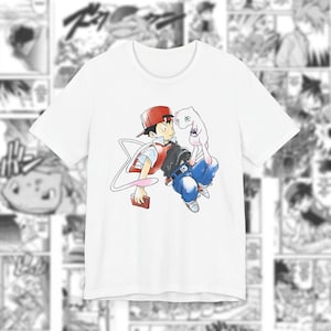 Friends Meet | Best Anime | Active Cotton Unisex Jersey Short Sleeve Tee | Anime gift |