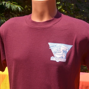 vintage 80s t-shirt U PENN medical school pennsylvania john mikuta tee Large Medium
