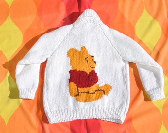 winnie the pooh jumper knitting pattern
