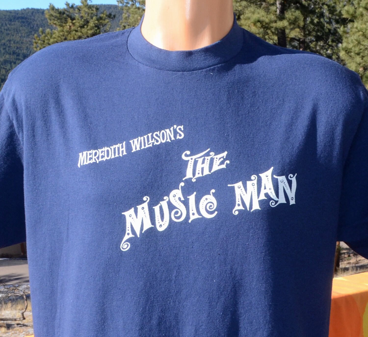 Vintage 80s Tee MUSIC MAN School 