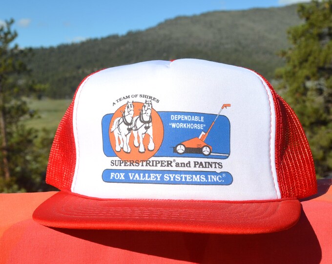 YNHXYFT Vintage Horse Mesh Trucker Hat - Adjustable Snapback Baseball Cap For Men & Women, Sun Protection - View #3