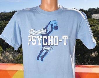 vintage 00s tee PSYCHO T unc basketball national champs north carolina t-shirt Medium 2005