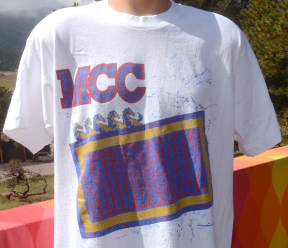 vintage 90s t-shirt MIDDLESEX community college c… - image 1