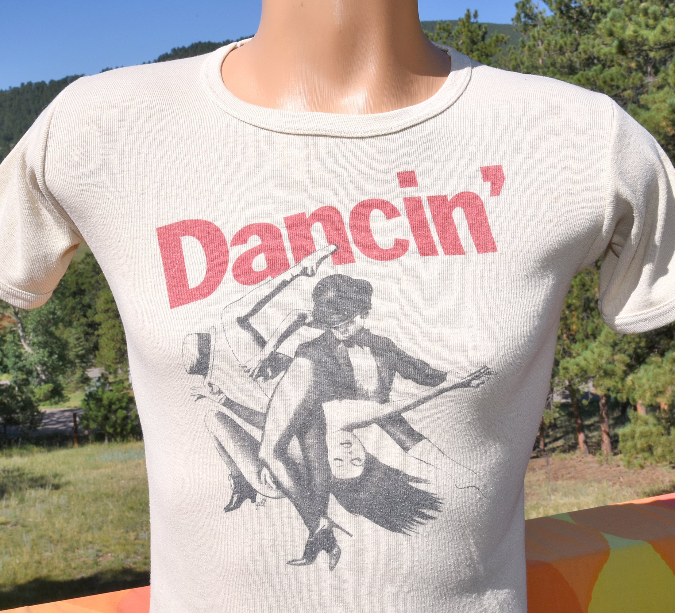 70´s VTG＊Bob Fosse＊Dancin´ ブロードウェイ＊希少Tee