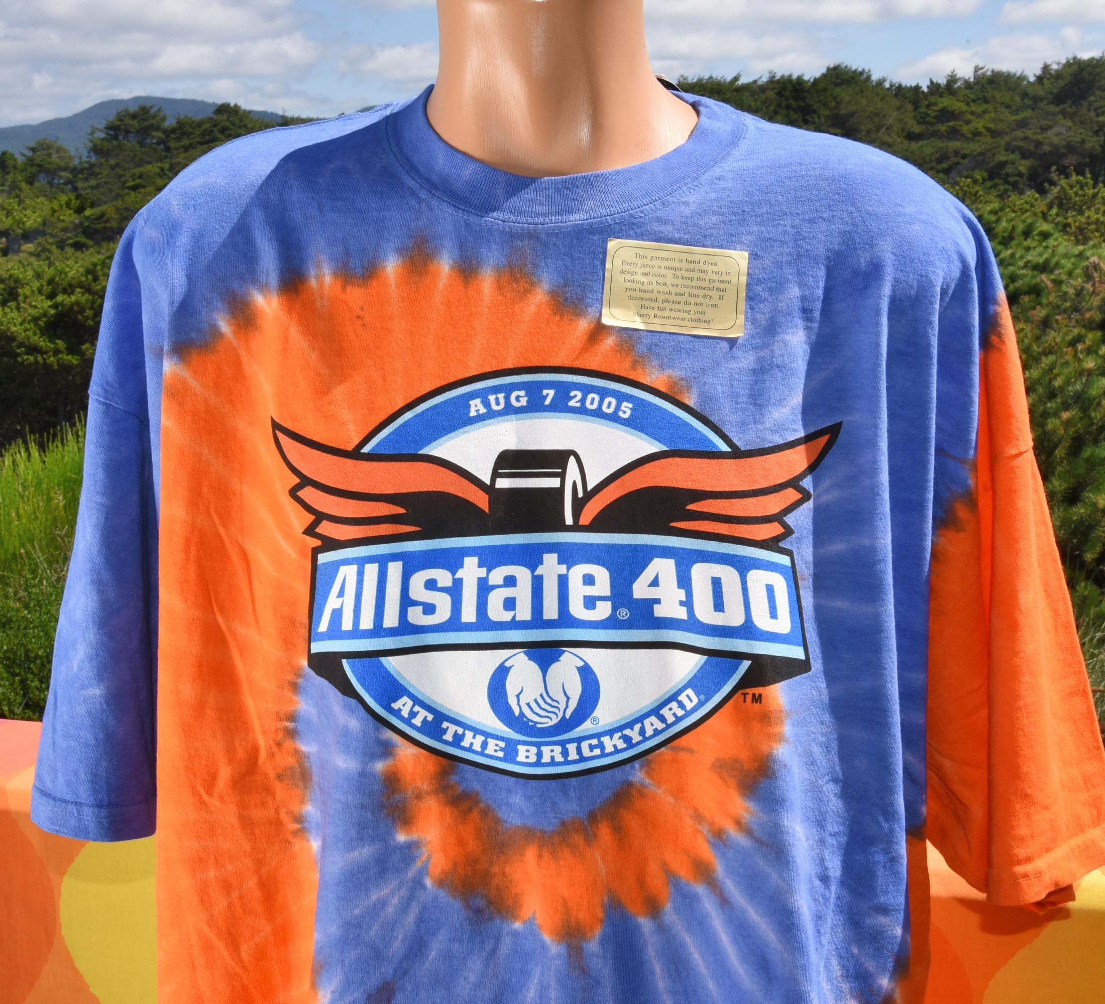 tie dye nascar shirt