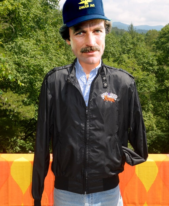 Vintage 70s Windbreaker X-TEND Racing Jacket Members Only 