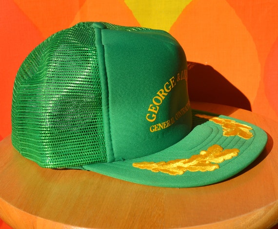 80s Vintage Snapback Trucker Hat GEORGE 