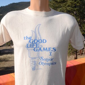 Vintage 70s T-shirt GOOD LIFE Games 