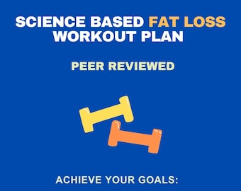 Science Based FAT LOSS Muscle Building Workout Plan 4 Day Split