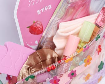 Bolsa de belleza kawaii misteriosa / Regalos para buzones / Caja de mimos / Sorpresa de la suerte / Belleza coreana / Belleza oriental asiática / Cuidado de la piel / Regalos para ella
