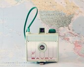 Take me with you - pastel toned vintage camera photograph, Savoy camera, vintage camera photo, pastel decor, for her, whimsical