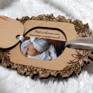Personalized godmother request - Godmother announcement - Surprise godmother announcement - Surprise godmother request - Personalized godmother gift