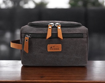 Beauty case personalizzato, borsa da viaggio personalizzabile, regalo per papà, idea regalo personalizzata, Festa del papà