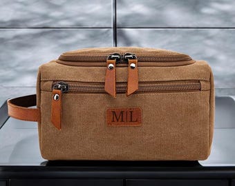 Beauty case da uomo personalizzato, regalo personalizzato per la festa del papà, regalo unico per papà, regalo originale per uomo, regalo da viaggio