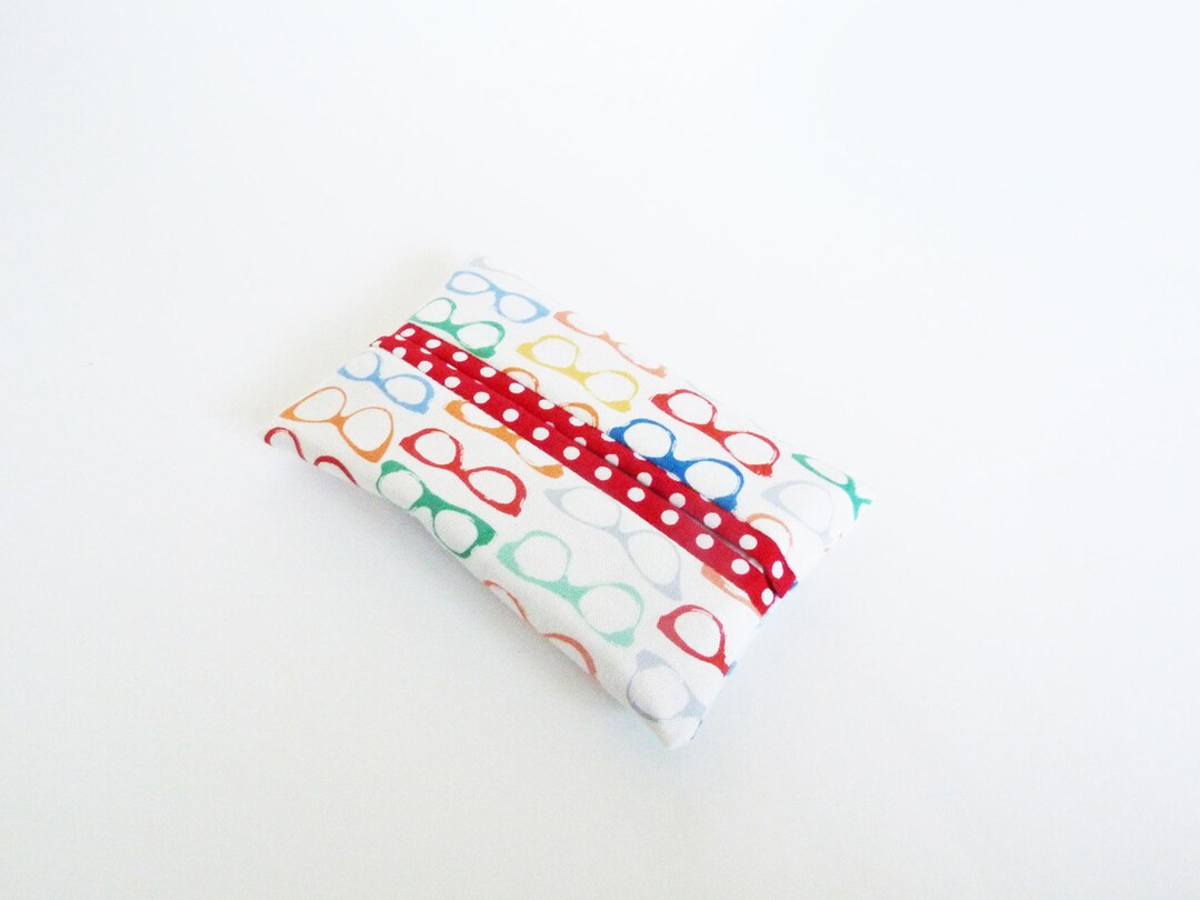 Tissue Spectacle Tissue Holder, Glasses Fabric, Multi Colour Spectacles, Cotton Case - Etsy