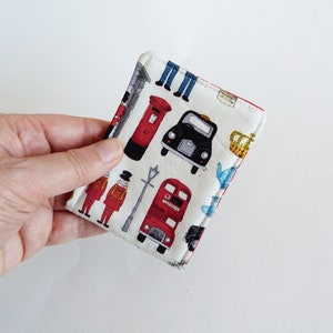 Porte-cartes de Londres, icônes de Londres, porte-cartes de crédit, porte-cartes de visite, porte-cartes de voyage, cadeau de Londres, souvenir de Londres, icônes de Londres, taxi noir