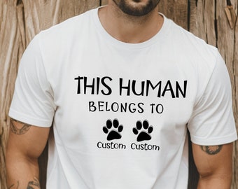 Custom Gifts for Dog Dad, Best Dog Dad Ever, Personalized Dog Dad Shirt with Pet Name, Fathers Day Gift, Dog Lover Gift, Dog Owner Gifts